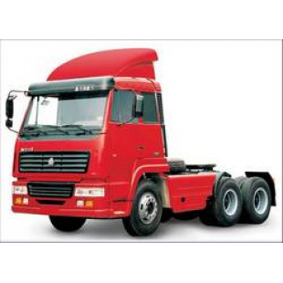 Лобовое стекло на HOWO с кабиной  Steyr (Sitaier)