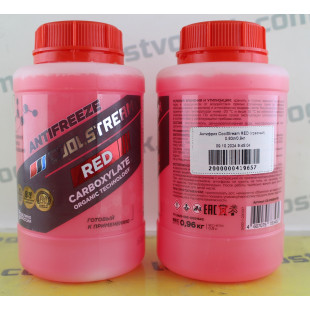 Антифриз CoolStream RED (красный), 0,83л/0,9кг, CS-010901-RD