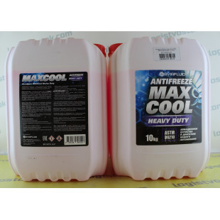 Антифриз MAXCool Heavy Duty (50/50, красно-фиолетовый), 9,1л/10кг, MX156HD